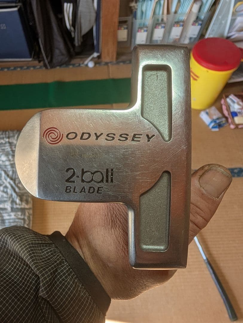 【名器】ODYSSEY 2-ball BLADE ホワイトホット34インチ