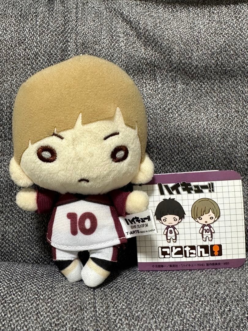 ハイキュー!! にとたん ぬいぐるみ 白布賢二郎