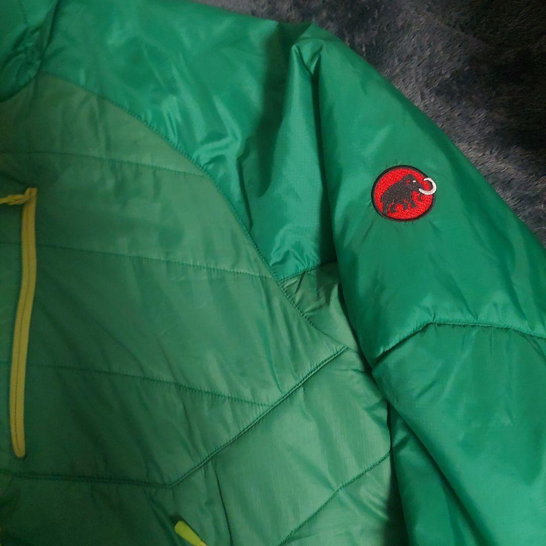 MAMMUT マムート ライムプロジャケット パフジャケット フード付き