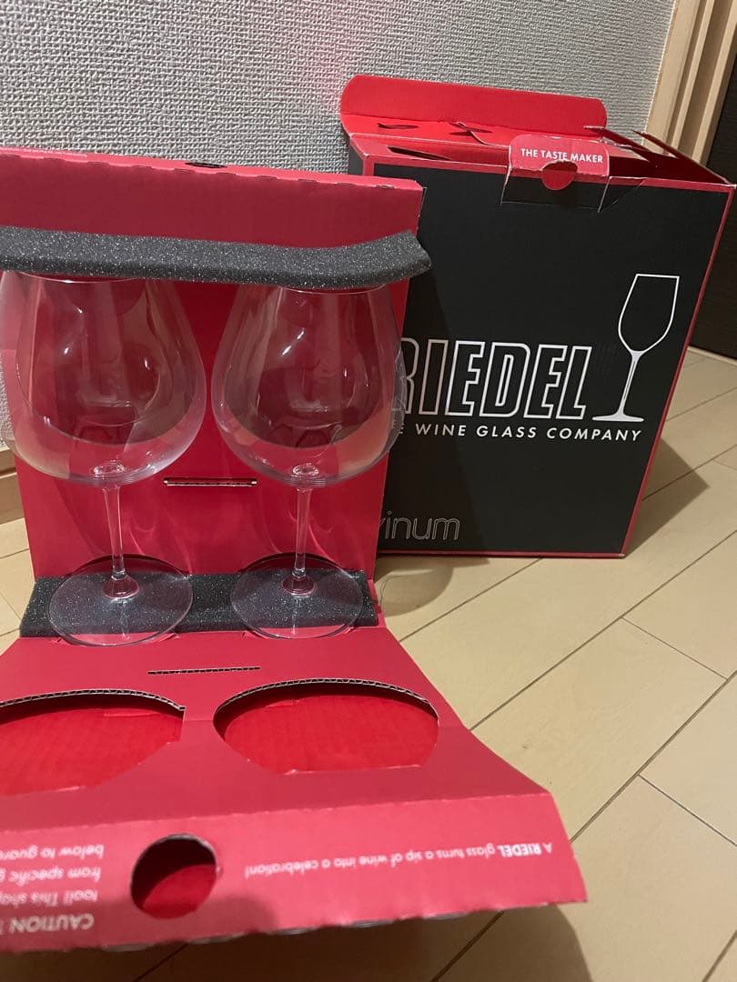 RIEDEL Vinum Burgundy ワイングラス 2個セット