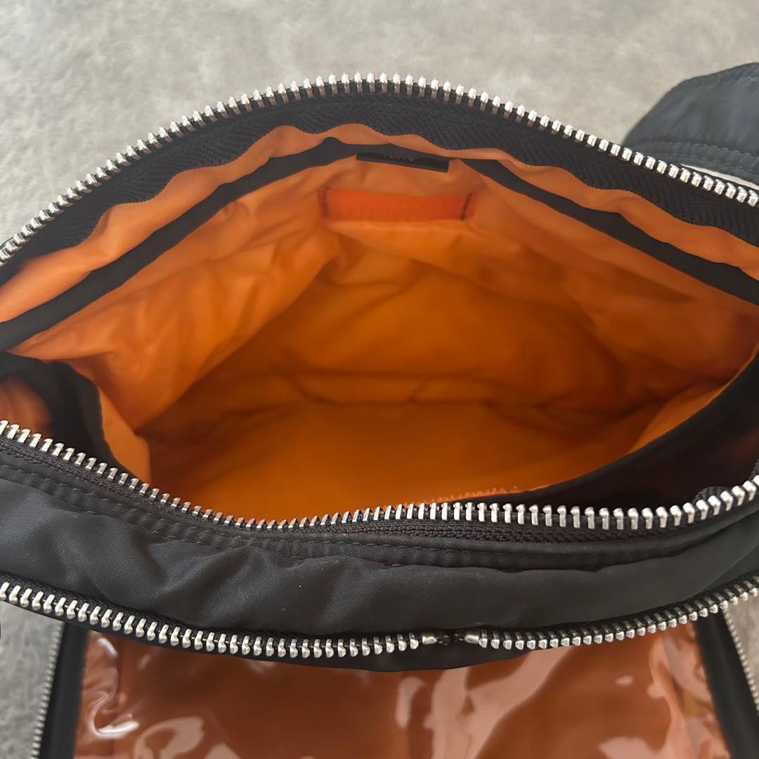 PORTER⚪︎TANKER SHOULDER BAG L (BLACK)