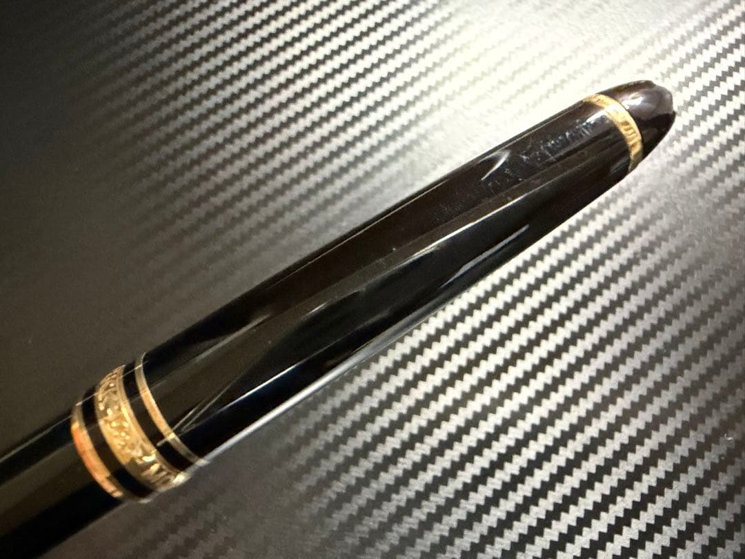 美品 モンブラン マイスターシュテュック 163 ブラック ローラーボール