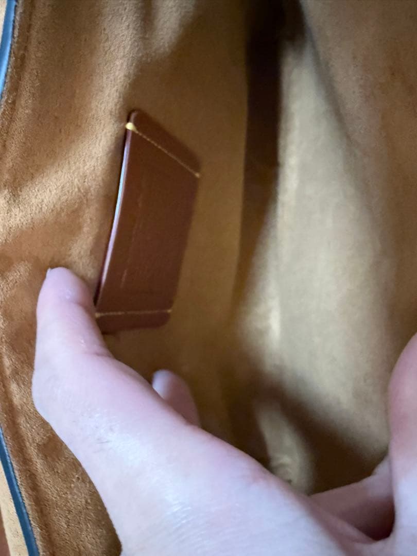 COACH ネイビー ショルダーバッグ