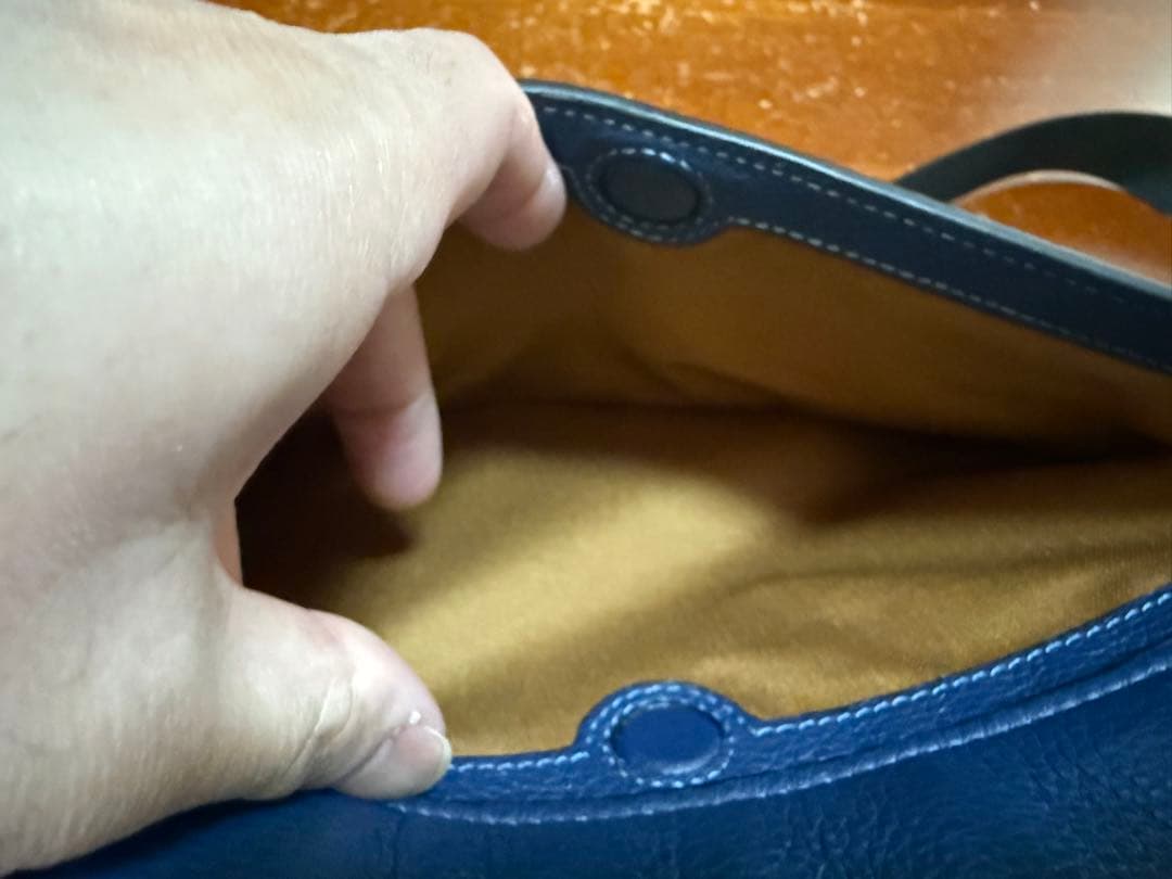 COACH ネイビー ショルダーバッグ