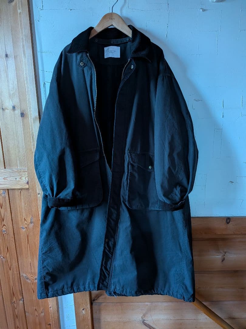 natural by clip フィッシングロングコート