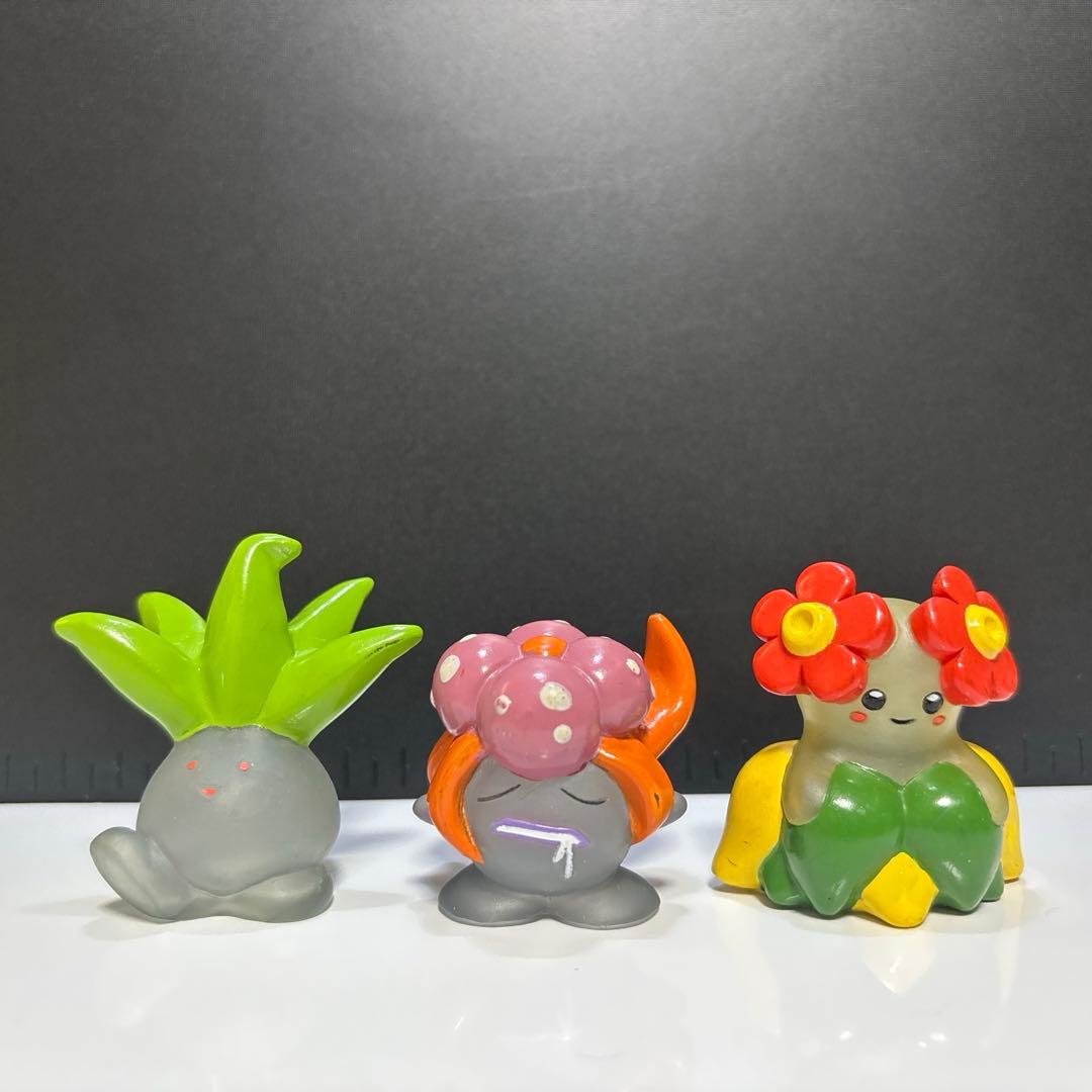 ポケモンキッズ クリア キレイハナ クサイハナ 指人形 ポケモン フィギュア