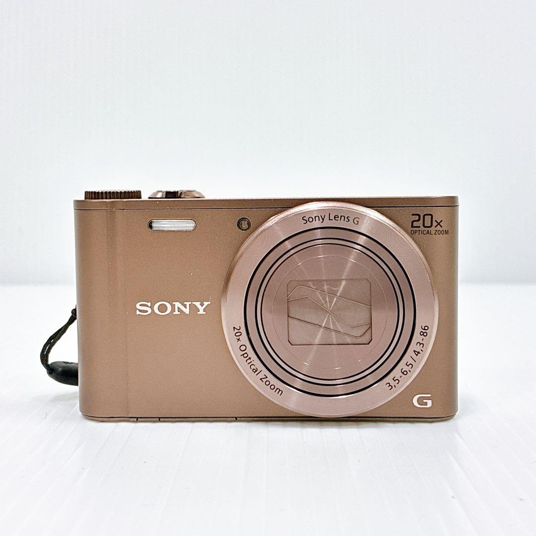 EZ-013【完動品 microSD付】SONY DSC-WX300 ブラウン