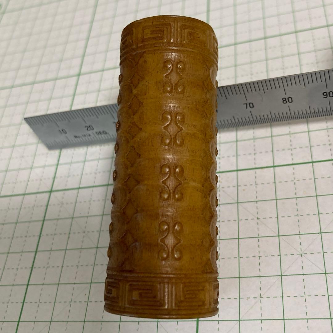 骨製　縁起彫刻　置物　根付