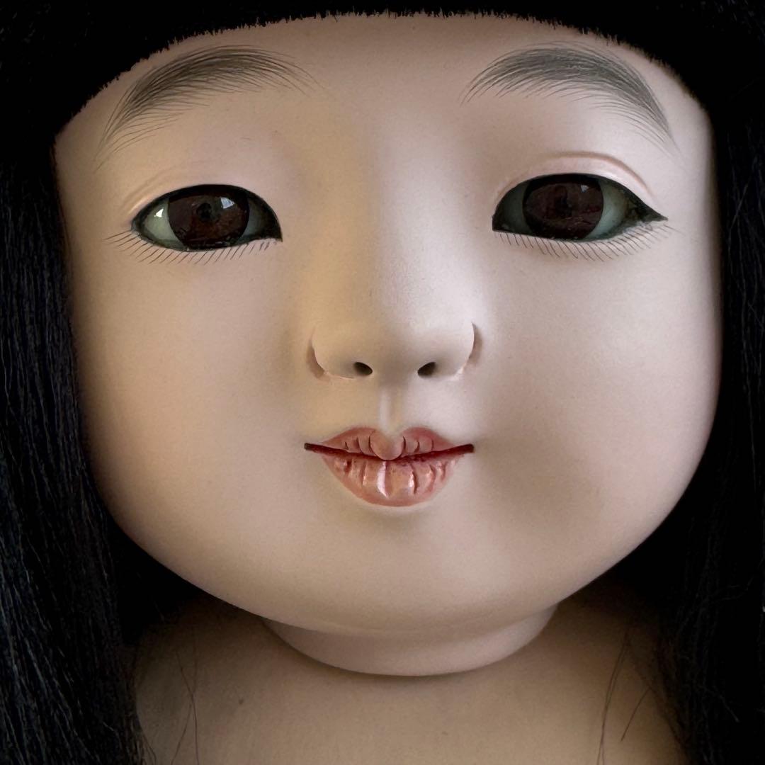 市松人形　松乾斎東光　身長35.5cm