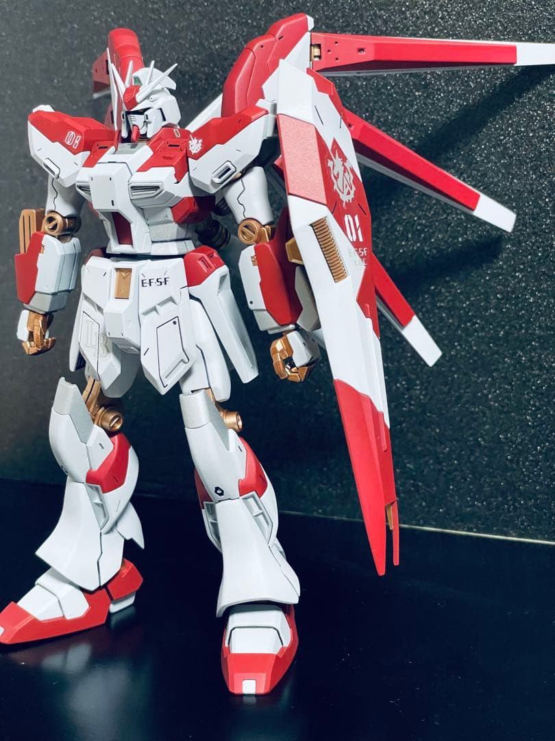 HG 1/144 Hi-ν Gundam 全塗装　完成品　オリジナルカラー