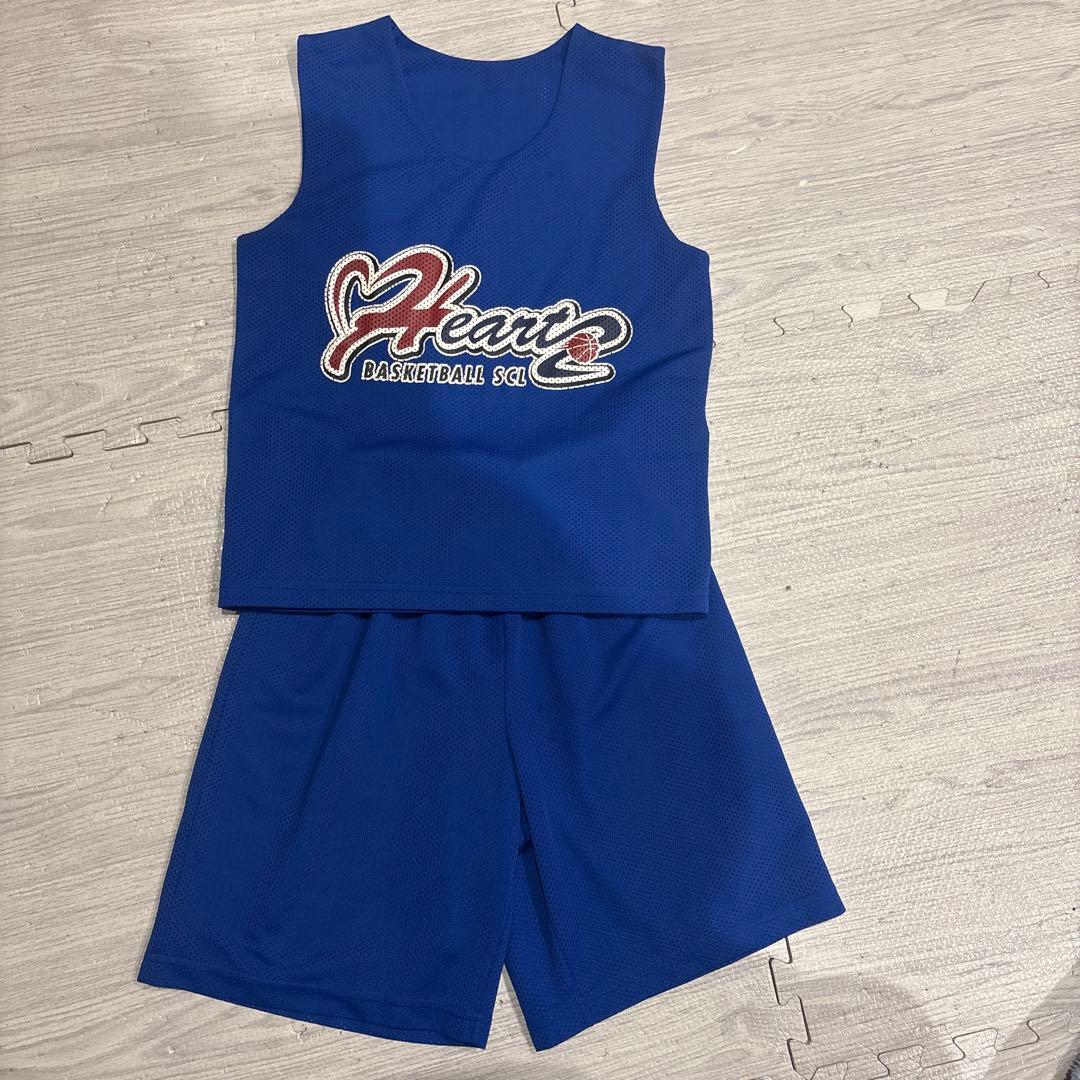 ハーツ　バスケットボールユニフォーム サイズ130