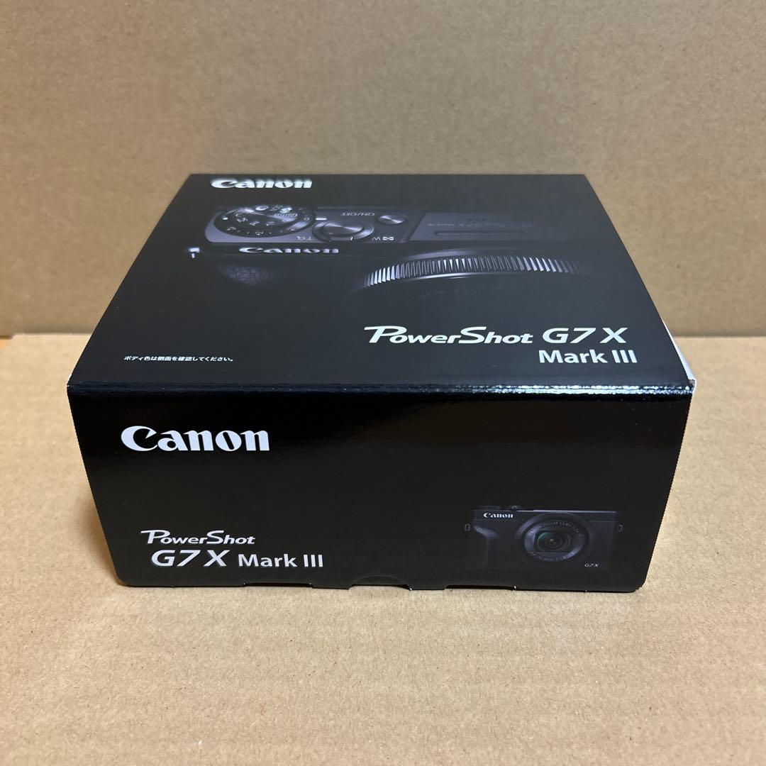 Canon PowerShot G7 X Mark III シルバー