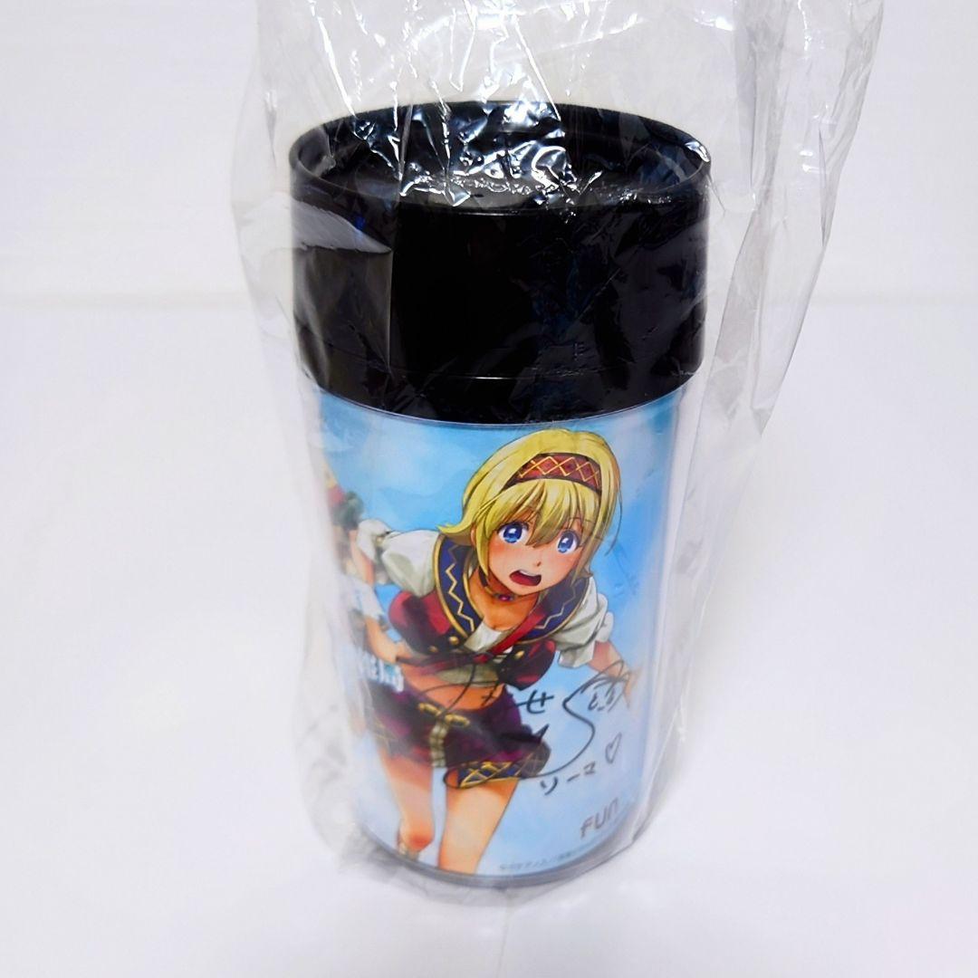 希少 翠星のガルガンティア OVA キャスト 3名 直筆サイン入り タンブラー