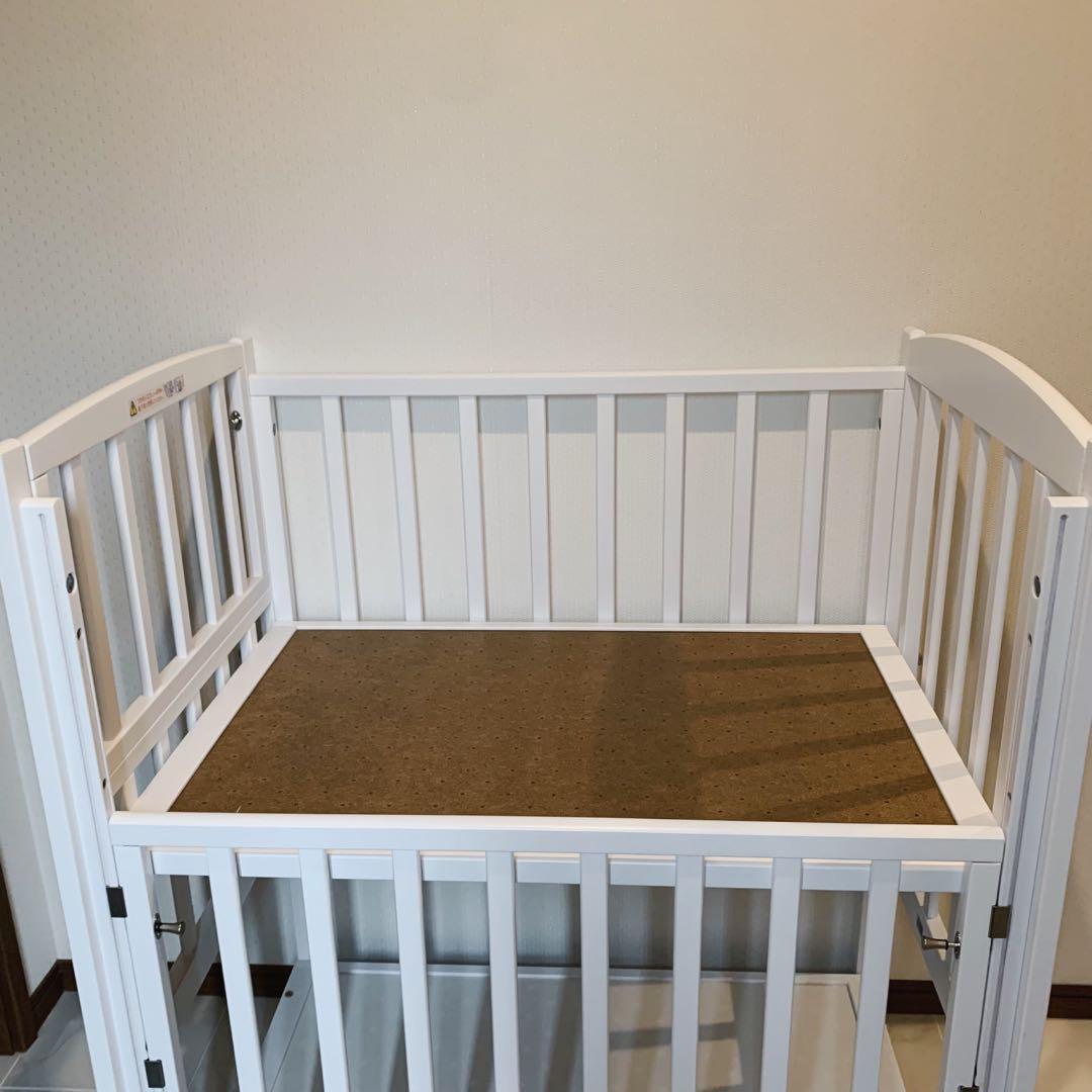 カトージプレミアムライン ハイタイプ ツーオープン ミニベッド　なおちゃん