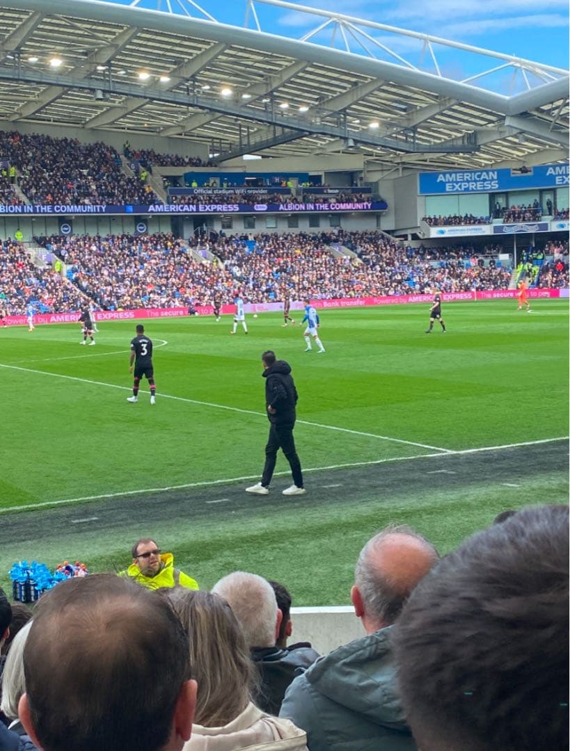 2022/23 ブライトン　アウェイユニ　サイン入り