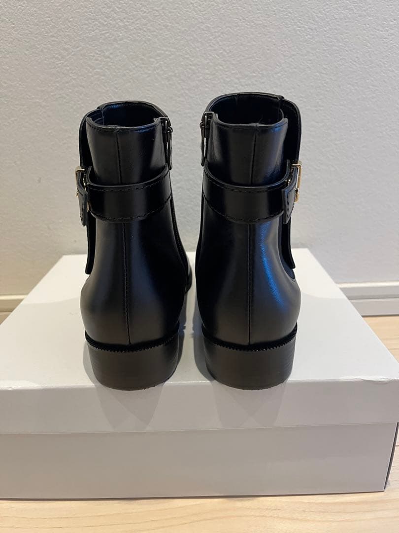 【最終価格】ダイアナ　サイドゴアスクエアトゥショートブーツ