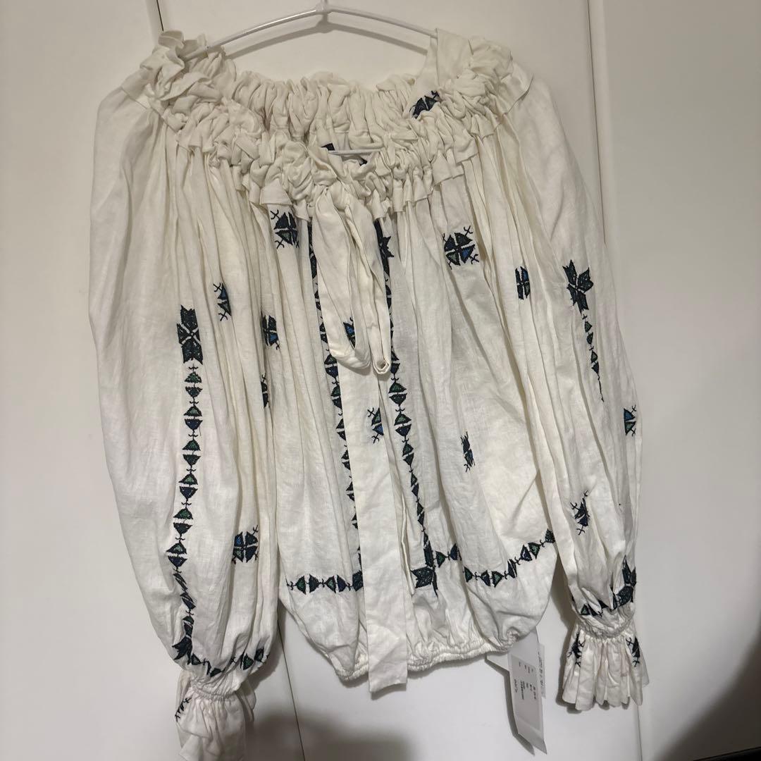 dahl’ia × 6(ROKU)GATHER BLOUSE/ブラウス新品未使用