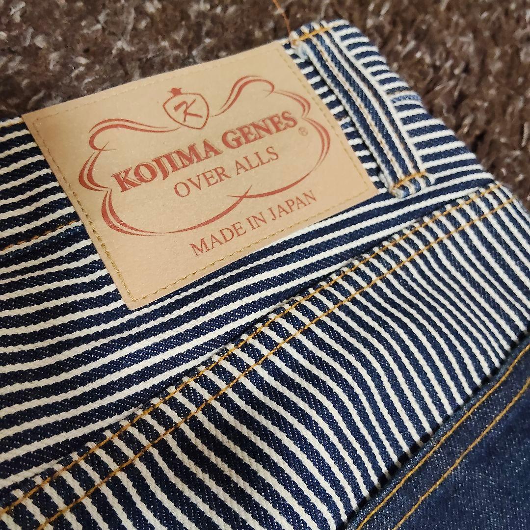 スヌーピー 児島ジーンズ 岡山デニム ヒッコリー デニムパンツ クロップド L