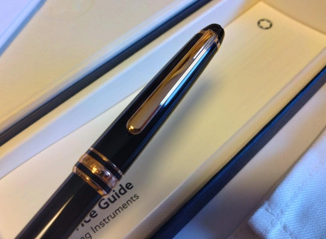 モンブラン ボールペン マイスターシュテュック レッドゴールド クラシック