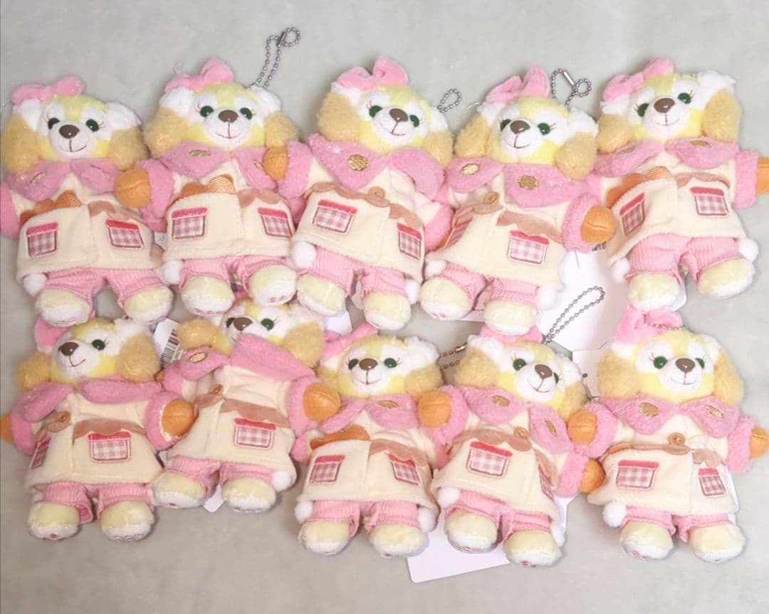 シークレットオブスノーウィーデイ　クッキーアン　ぬいぐるみバッジ　10点