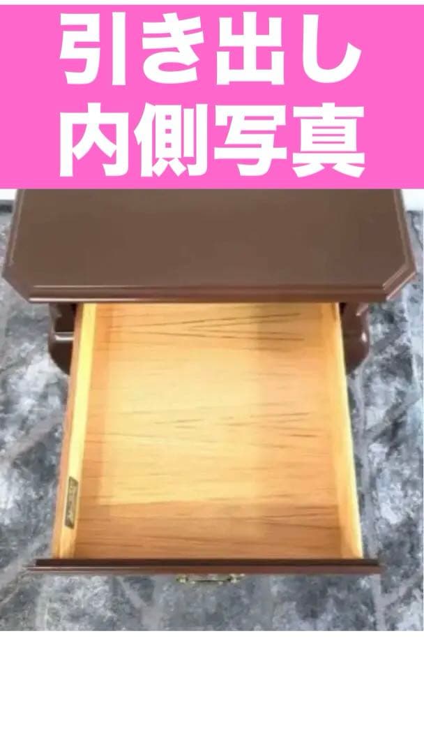 キンケイド♦️アメリカン ヴィンテージ♦️希少 猫脚 引き出し付 テーブル♦️送料込