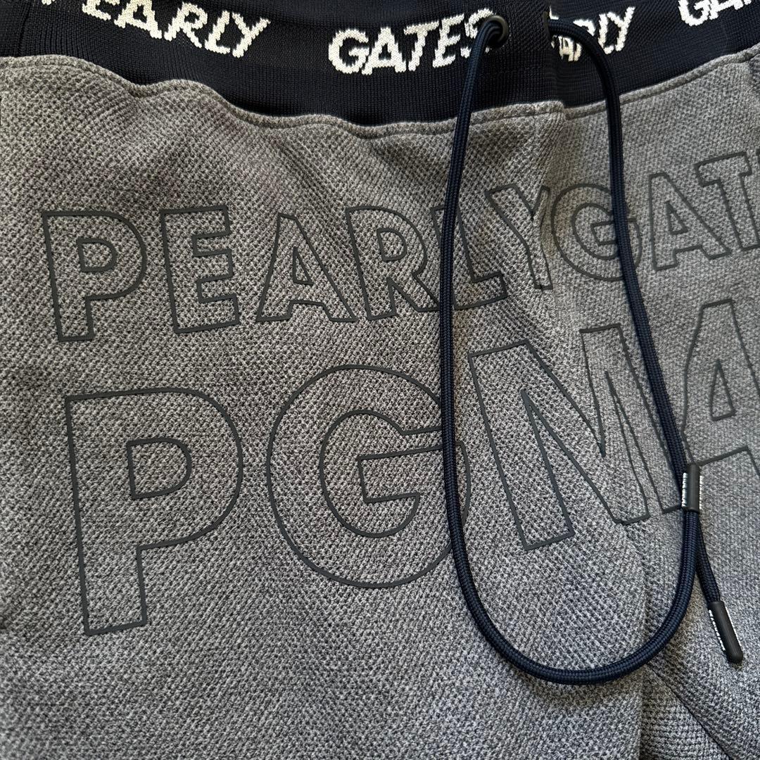 現行モデル　未使用級　パーリーゲイツ　ジョガーパンツ　S〜M相当　紺　グレー　3