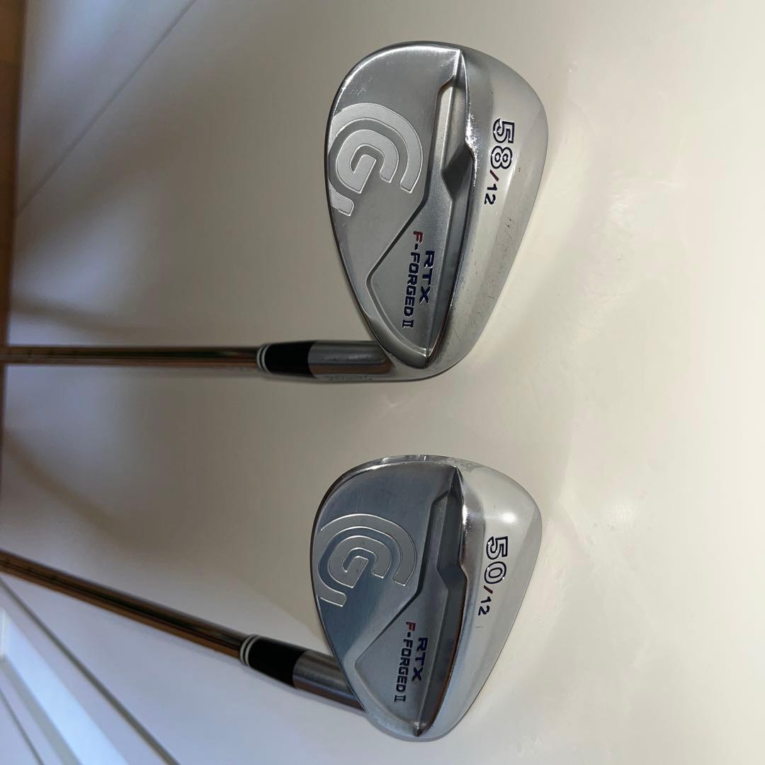 クリーブランドウェッジ2本セット RTX F-FORGED２　ロフト50・58