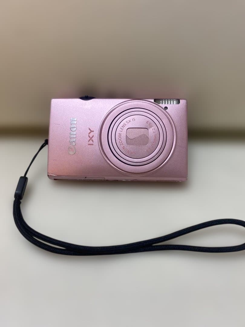 Canon IXY220F デジタルカメラ ピンク 充電器付き