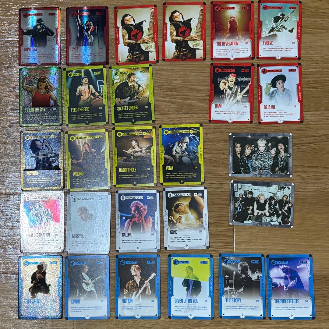 coldrain トレーディングカード 27枚 セット