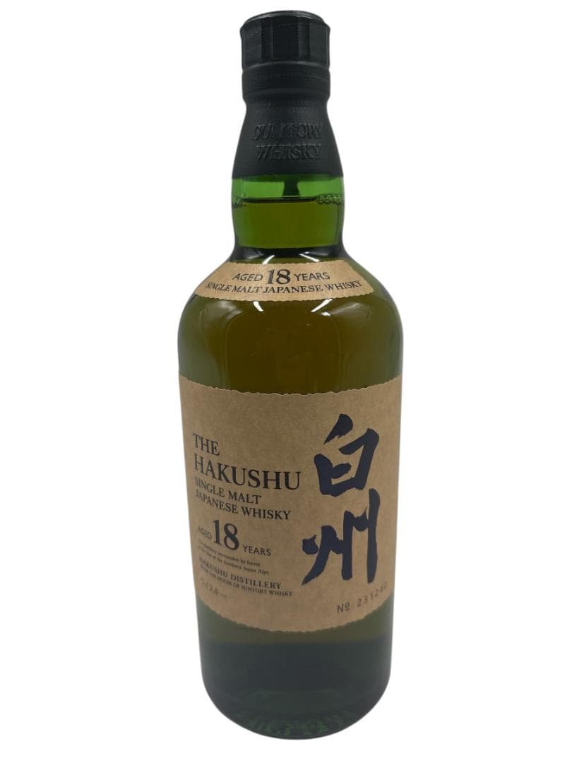 サントリー シングルモルトウイスキー 白州18年 700ml 新品未開封