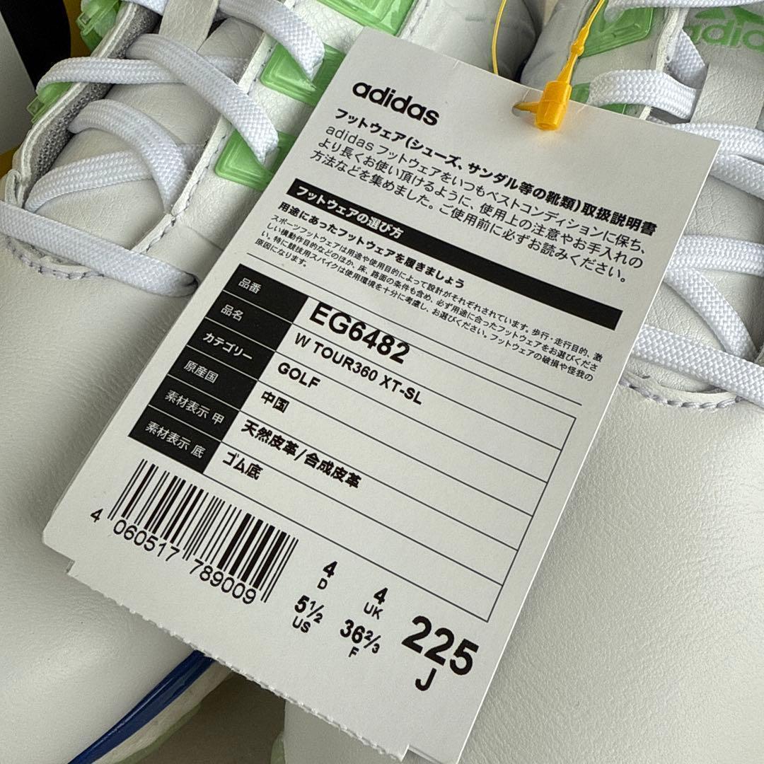 【アディダス】（22.5cm）レディース ツアー360 XT-SLゴルフシューズ