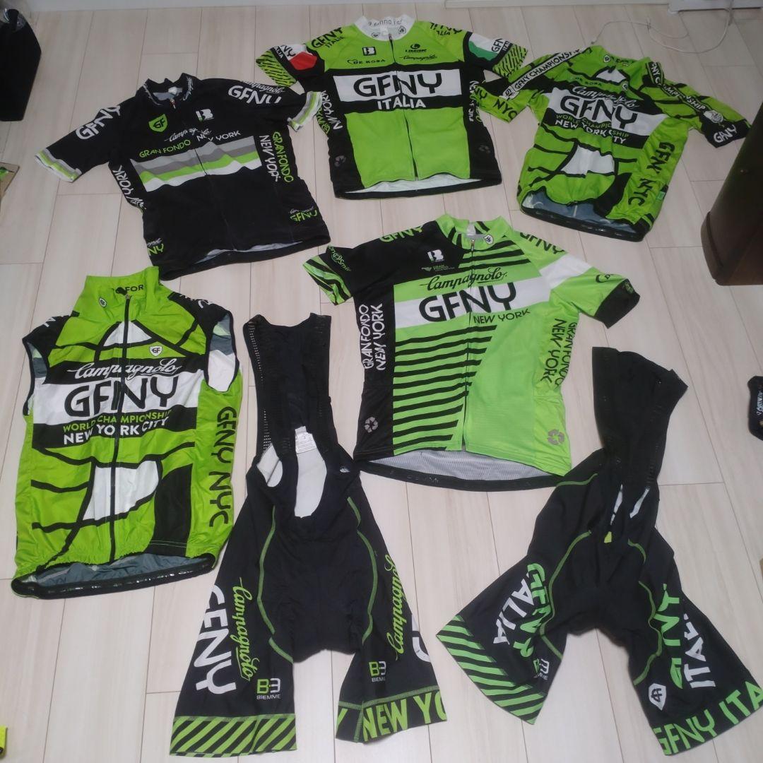GFNY サイクルジャージ 7点セット