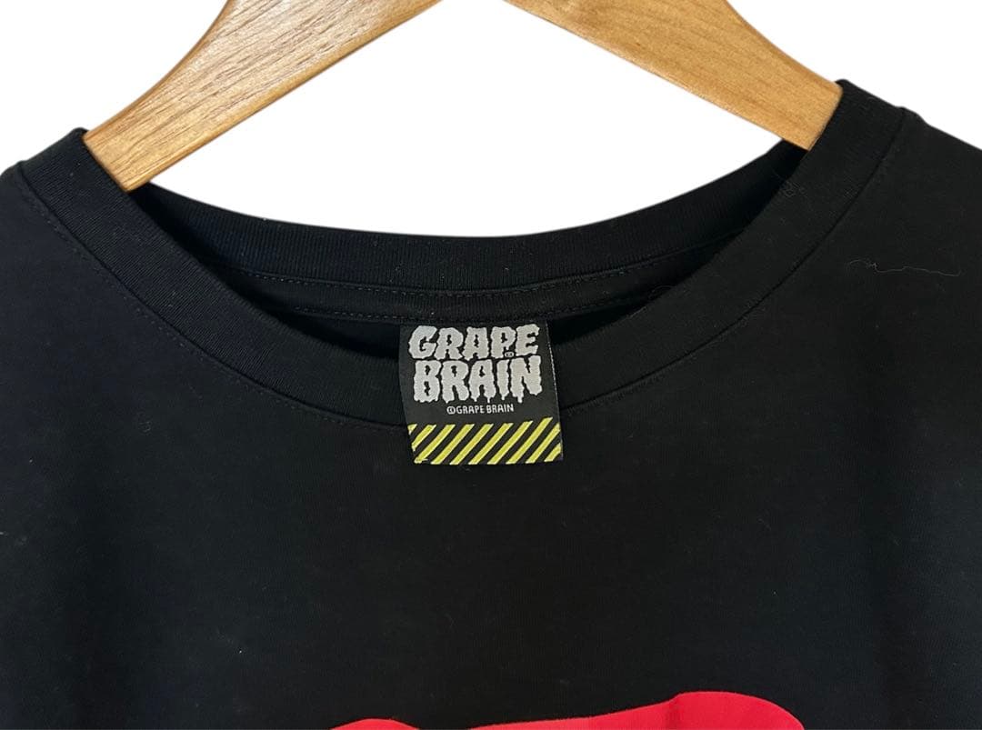 新品同様 GRAPE BRAIN Shampoo コラボTシャツ ブラック