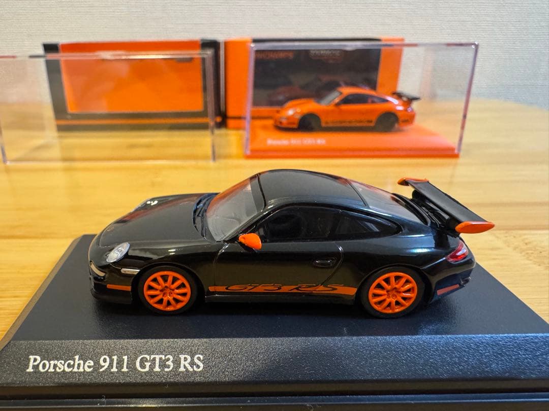 【MINICHAMPS64】2台セットPorsche 911 GT3 RS