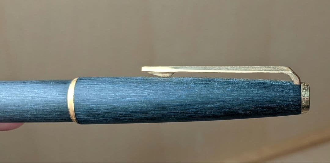 万年筆　モンブラン　木目調