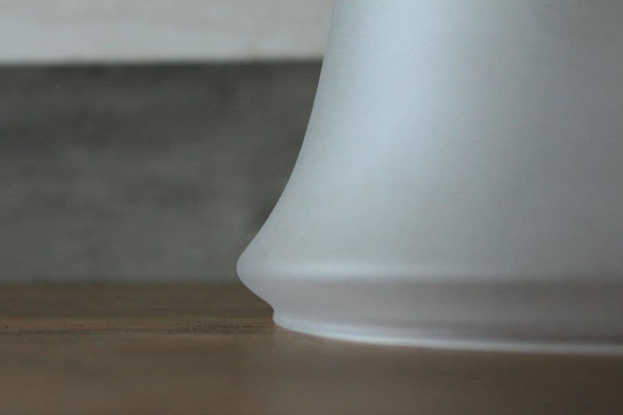 【ベル型ガラスのペンダントライト】大正 昭和 古道具 蚤の市 ブロカント