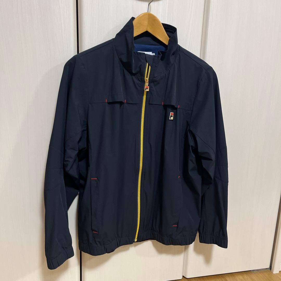 フィラ　テニスウェア　ウインドジャケット　トラックジャケット　XL 紺　新品