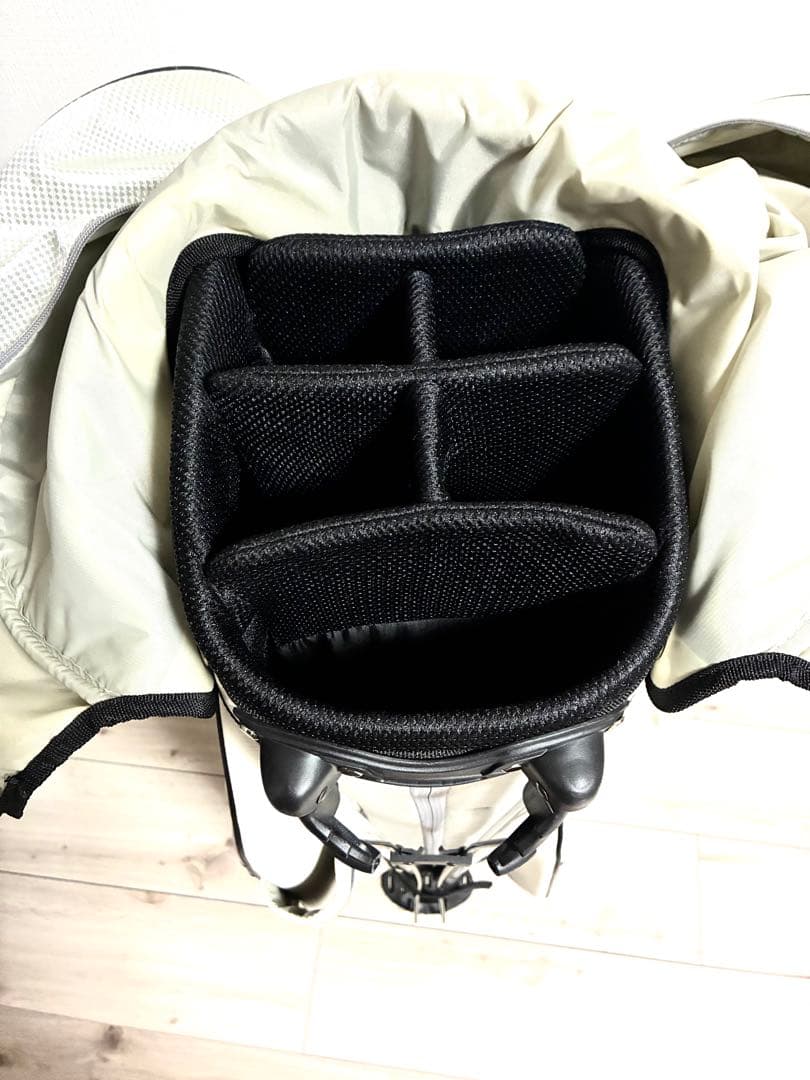 Volkswagen ゴルフキャディバッグ ホワイト/ブルー