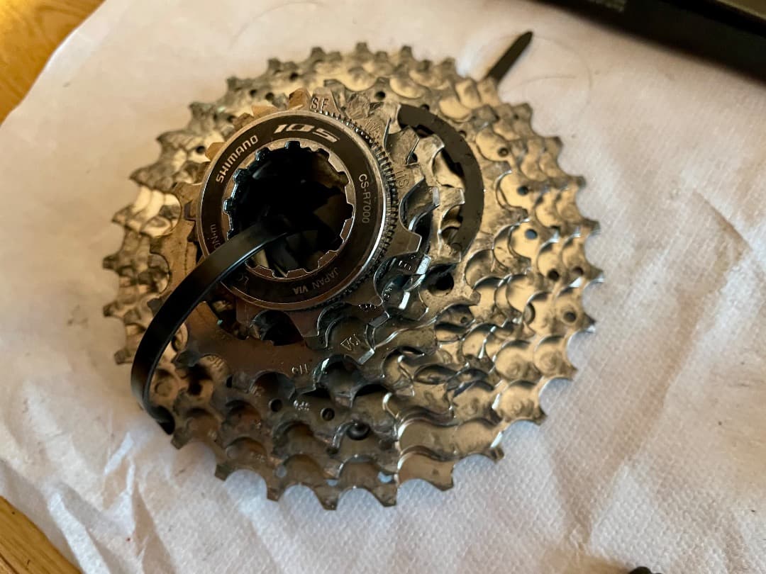 オ*ム様 SHIMANO 105 R7000セット 11S　ペダル付　走行100