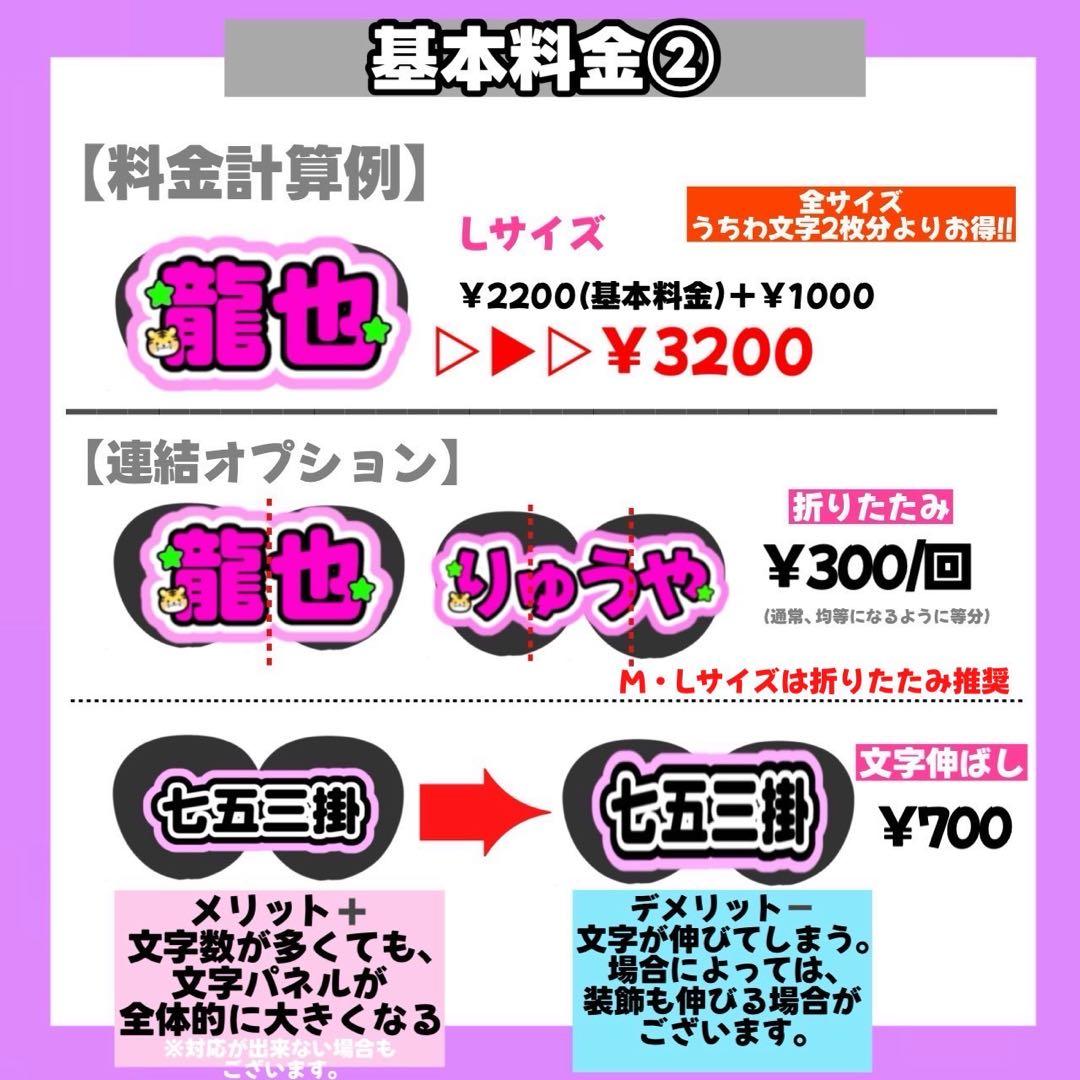 うちわ文字 文字パネル 連結うちわ文字 ネームボード