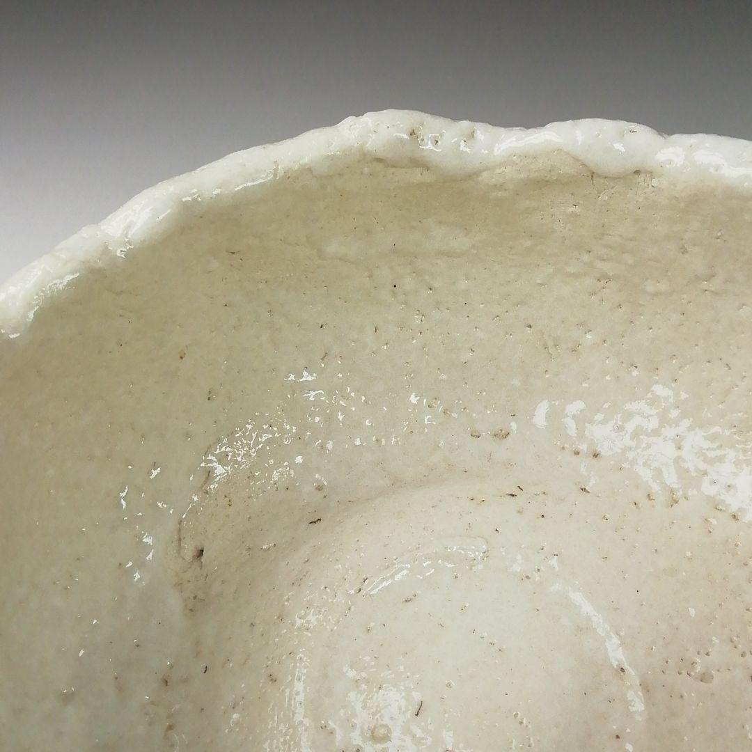 Ｔ５３１　茶碗　『竹の子画』『志野茶碗』『加藤景正 作』　共箱　抹茶碗　茶道具