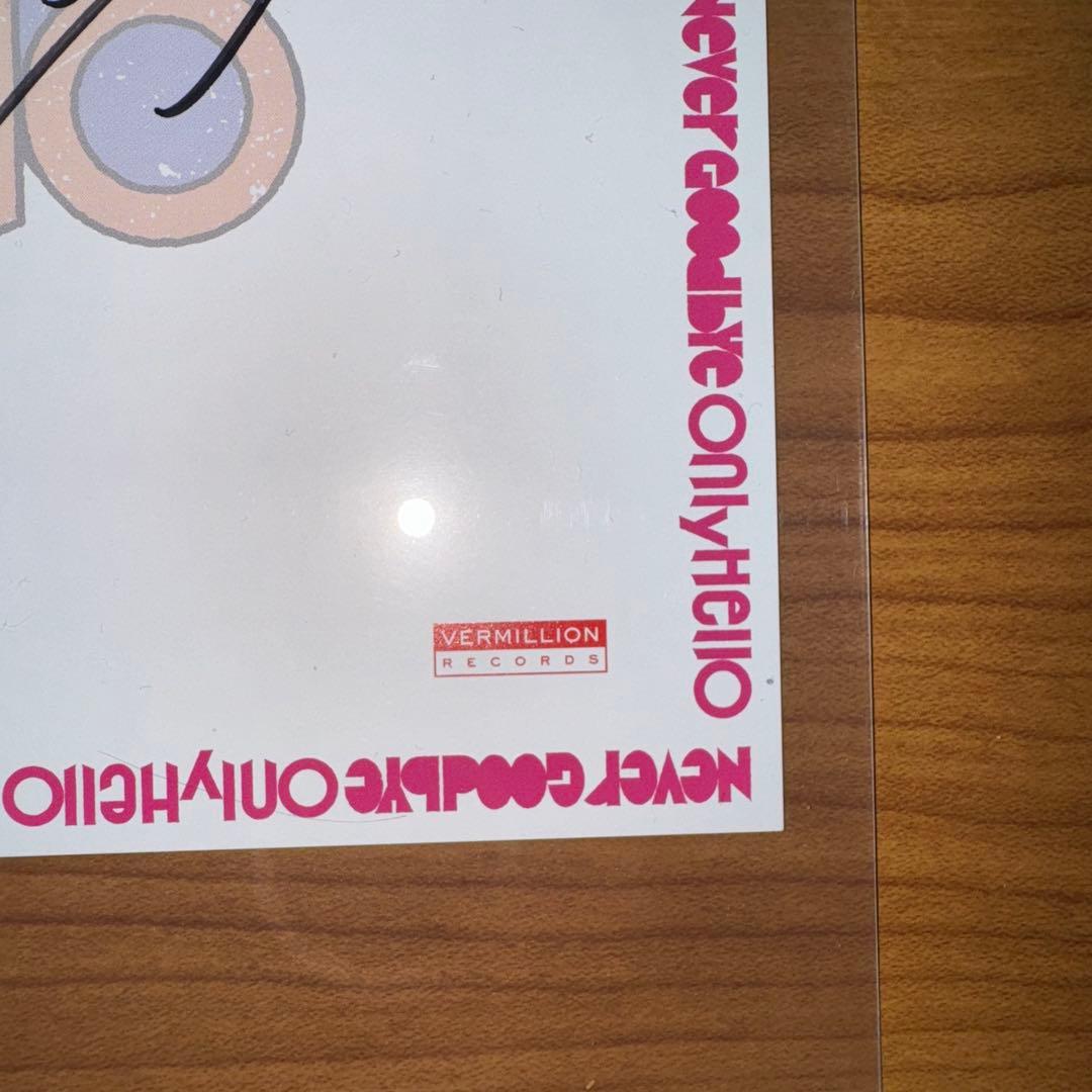 イナバサラス INABA/SALAS サイン色紙 稲葉浩志 イナサラ B’z