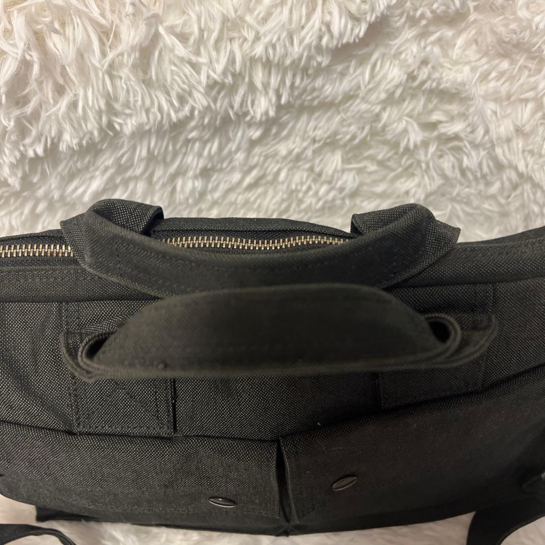 【美品】PORTER 2wayブラック ビジネスバッグ　ポーター　吉田カバン