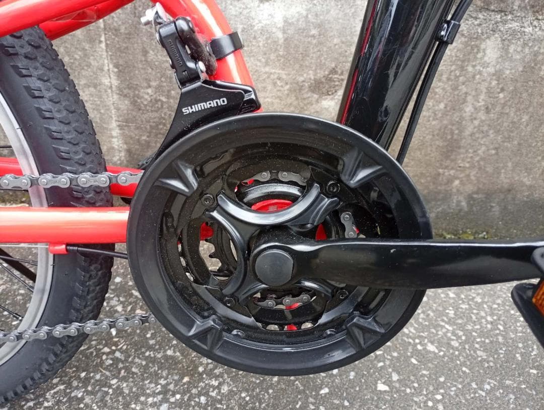 Discovery 折りたたみ自転車 20インチ black/red