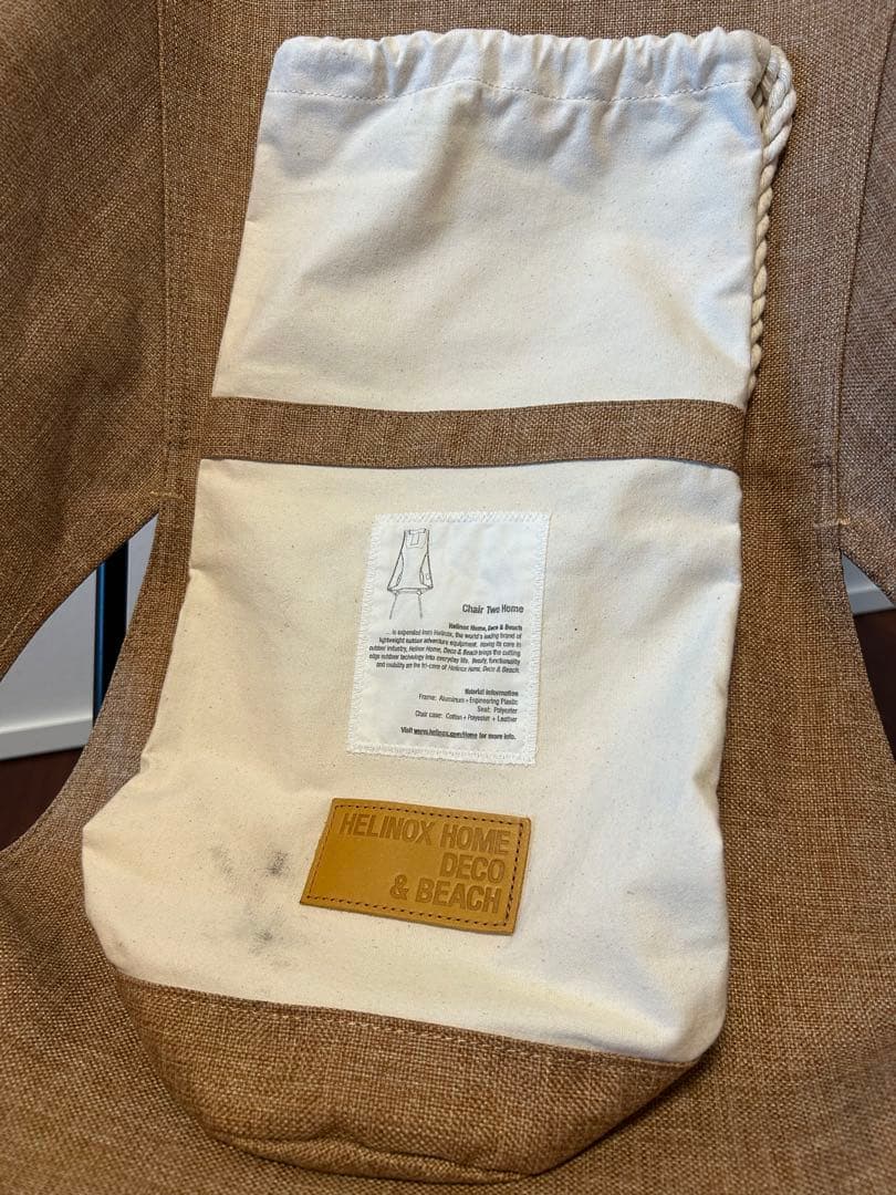 Helinox デコ & ビーチ アウトドアチェア（ロッキングフット付）