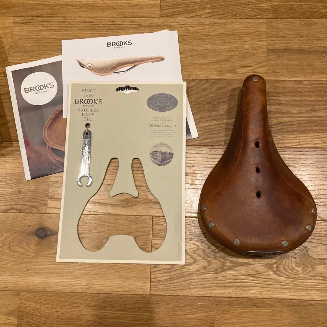 BROOKS サドル Classic （B17 スタンダード honey）