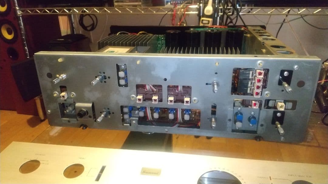 SANSUI AU-D707F ステレオプリメインアンプ メンテナンス施工済み