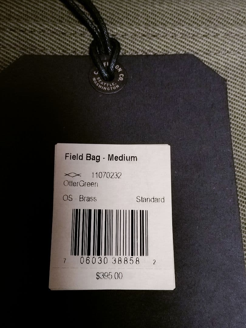 【新品】フィルソン FILSON フィールドバッグ ミディアム アメリカ製