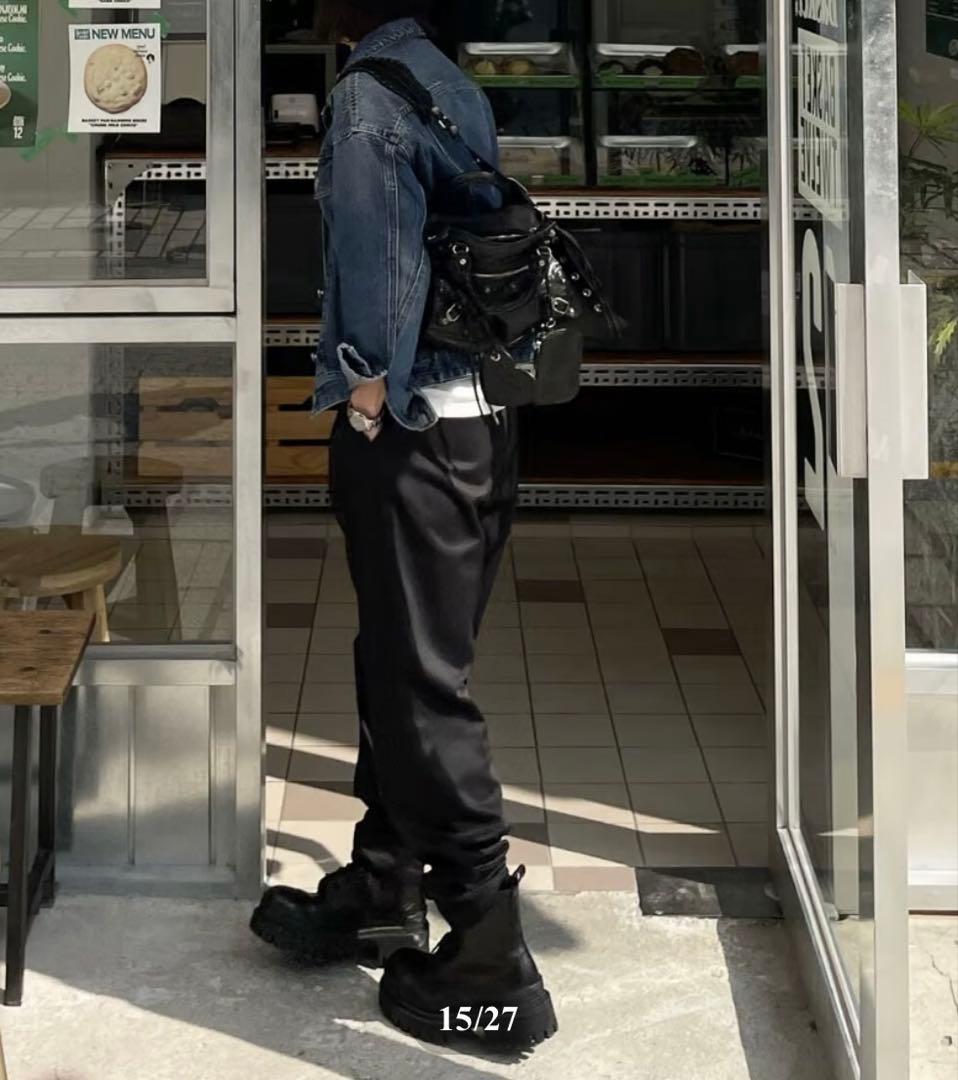 美品☆【ok.soon】2tuck tapered chino pants