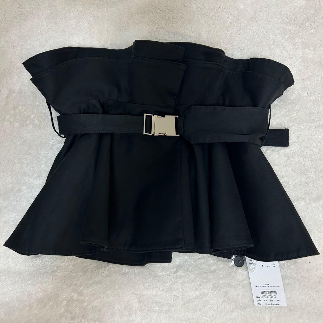 【新品タグ付き】LA BELLE ETUDE サークルフレアボリュームベルト